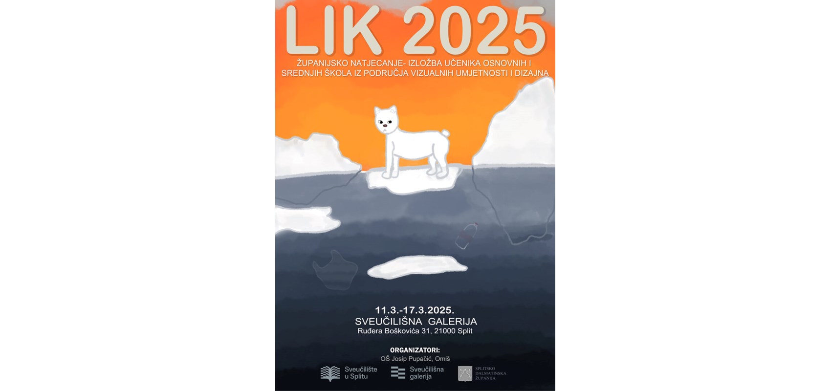 Otvorenje županijske izložbe natjecanja LIK 2025 u Sveučilišnoj galeriji